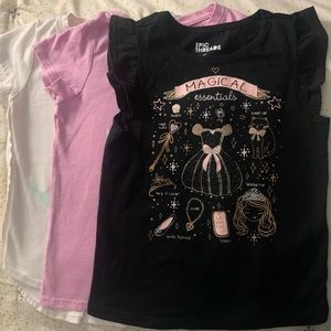 Little Girl’s T-shirt’s 4T Bundle of 3